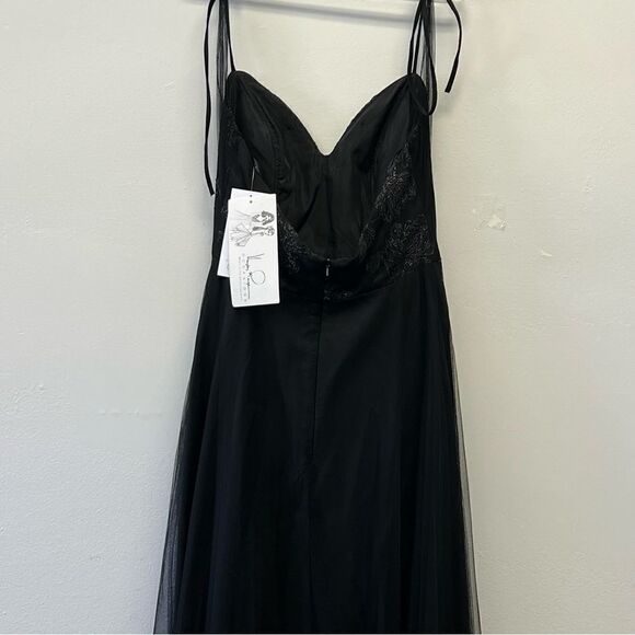 Hayley Paige Occasions Bridesmaid Gown Style 5903 Black, Size 8 - Picture 6 of 15